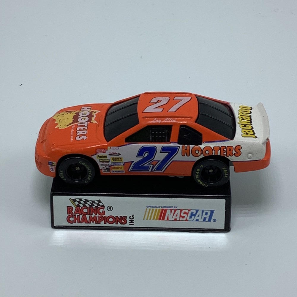 LOY ALLEN #27 HOOTERS 1:24 SCALE 1995‎ RACING CHAMPIONS NASCAR - LOOSE